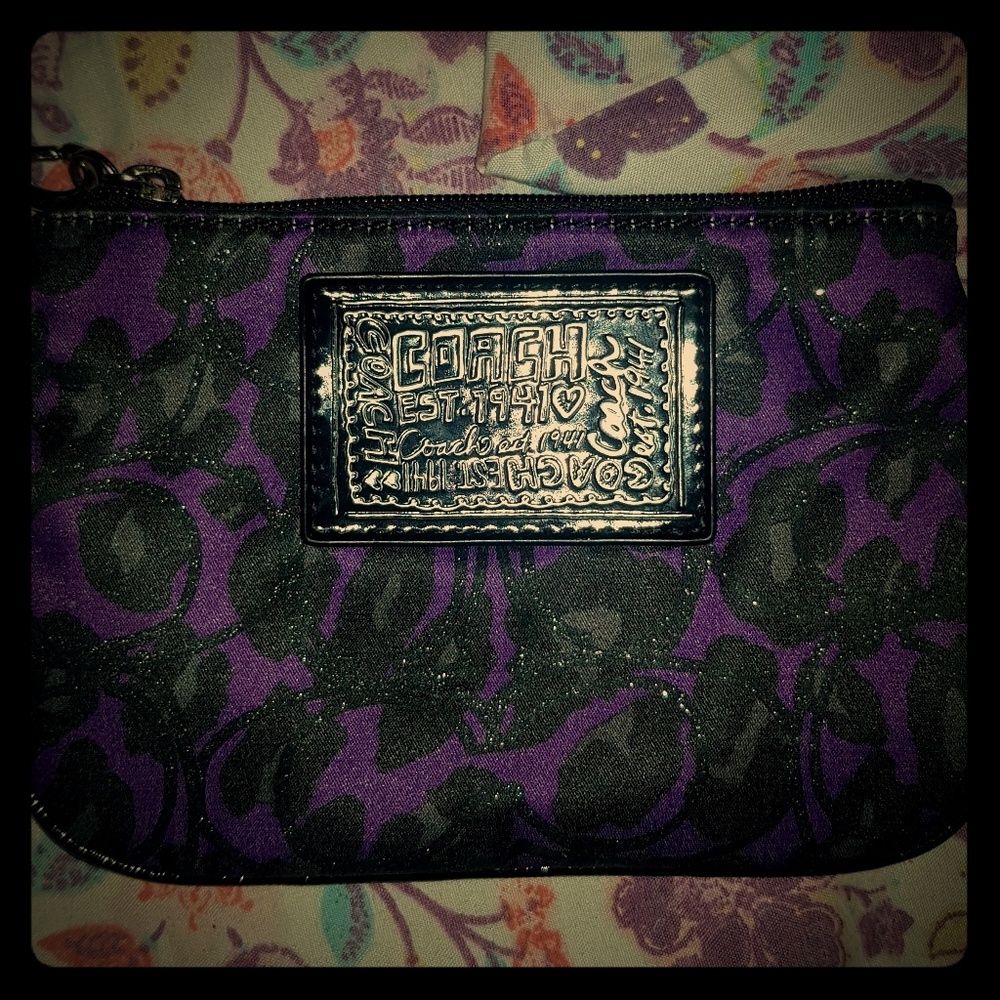 Coach wristlet